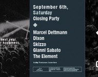 Closing Party con Marcel Dettmann e Dixon