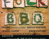 Folk BBQ con Carlo Adamo, Dario Ancona e Cosimo Zanelli