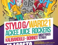 Kawabonga Party con Stylo G, Ward 21 Music, Ackeejuice Rockers, Bonnot